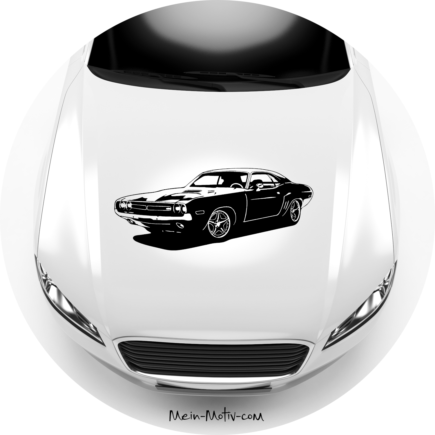 Autoaufkleber 1971 Dodge Challenger 2 Fast 2 Furious