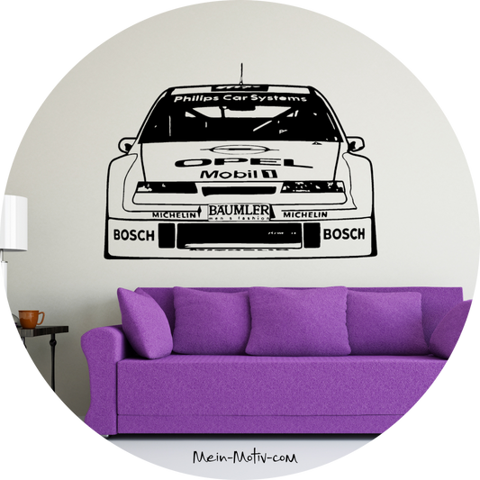 Wandtattoo Opel Calibra 1994 DTM