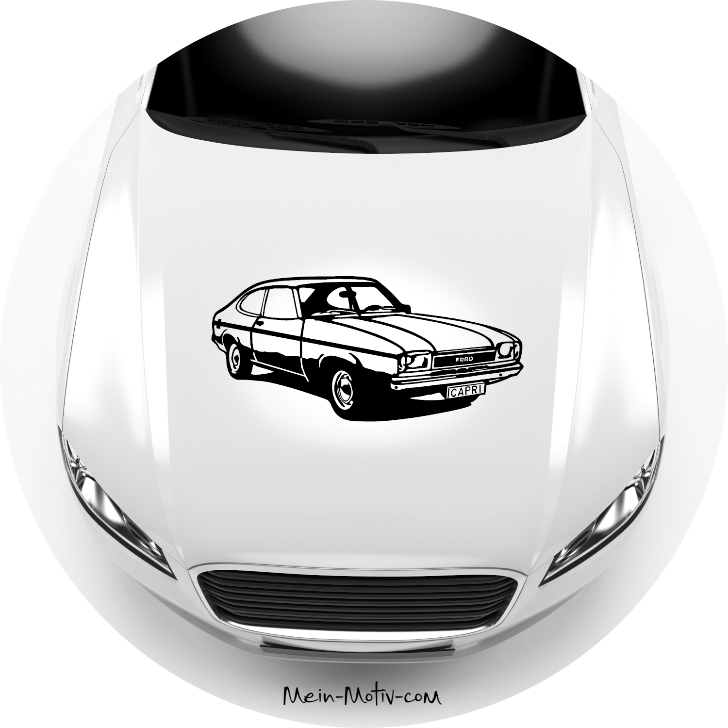Autoaufkleber Ford Capri 2