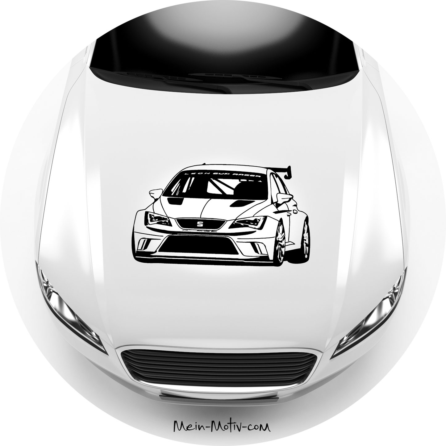 Autoaufkleber Seat Leon Cup Racer