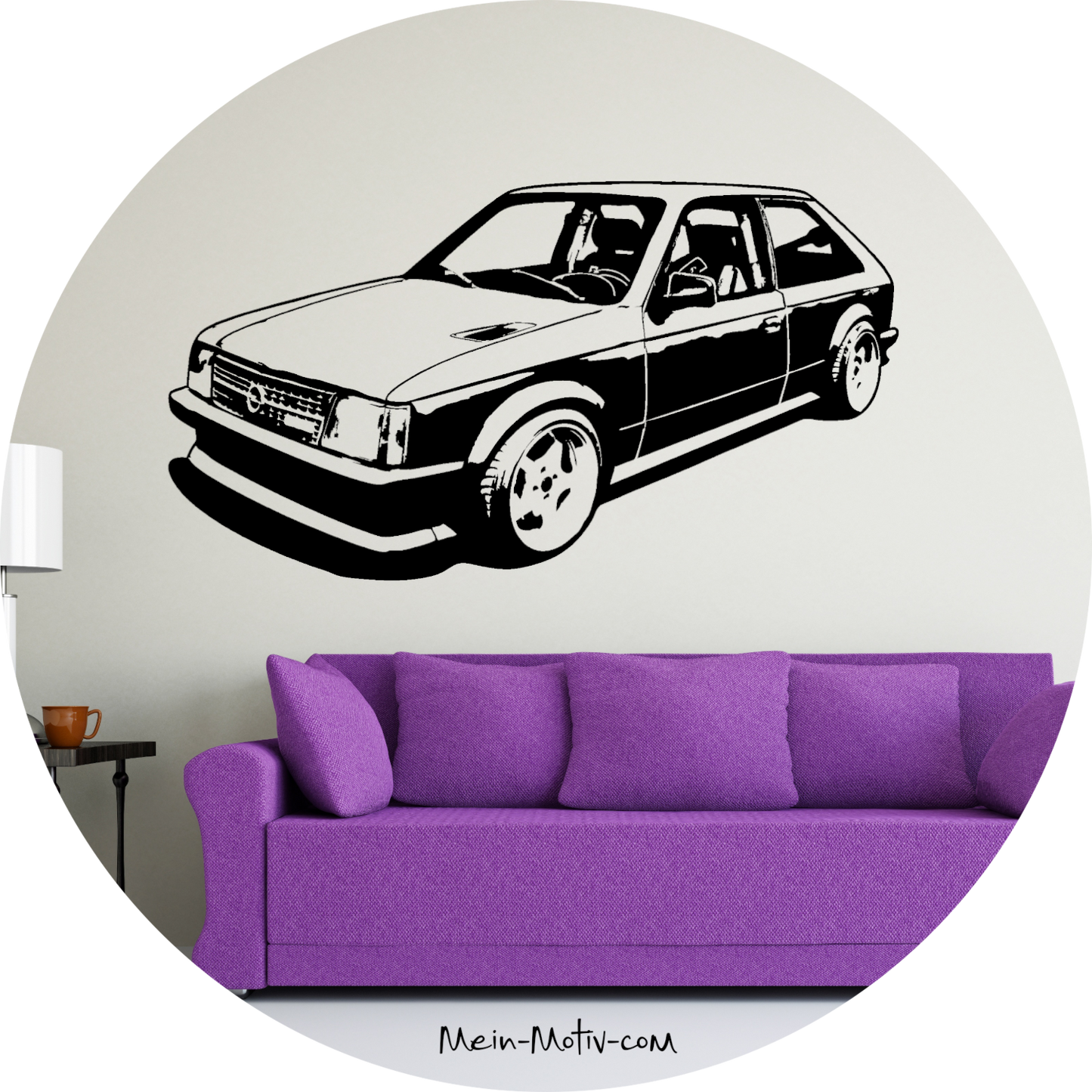Wandtattoo Opel Kadett D