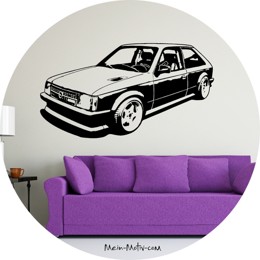 Wandtattoo Opel Kadett D