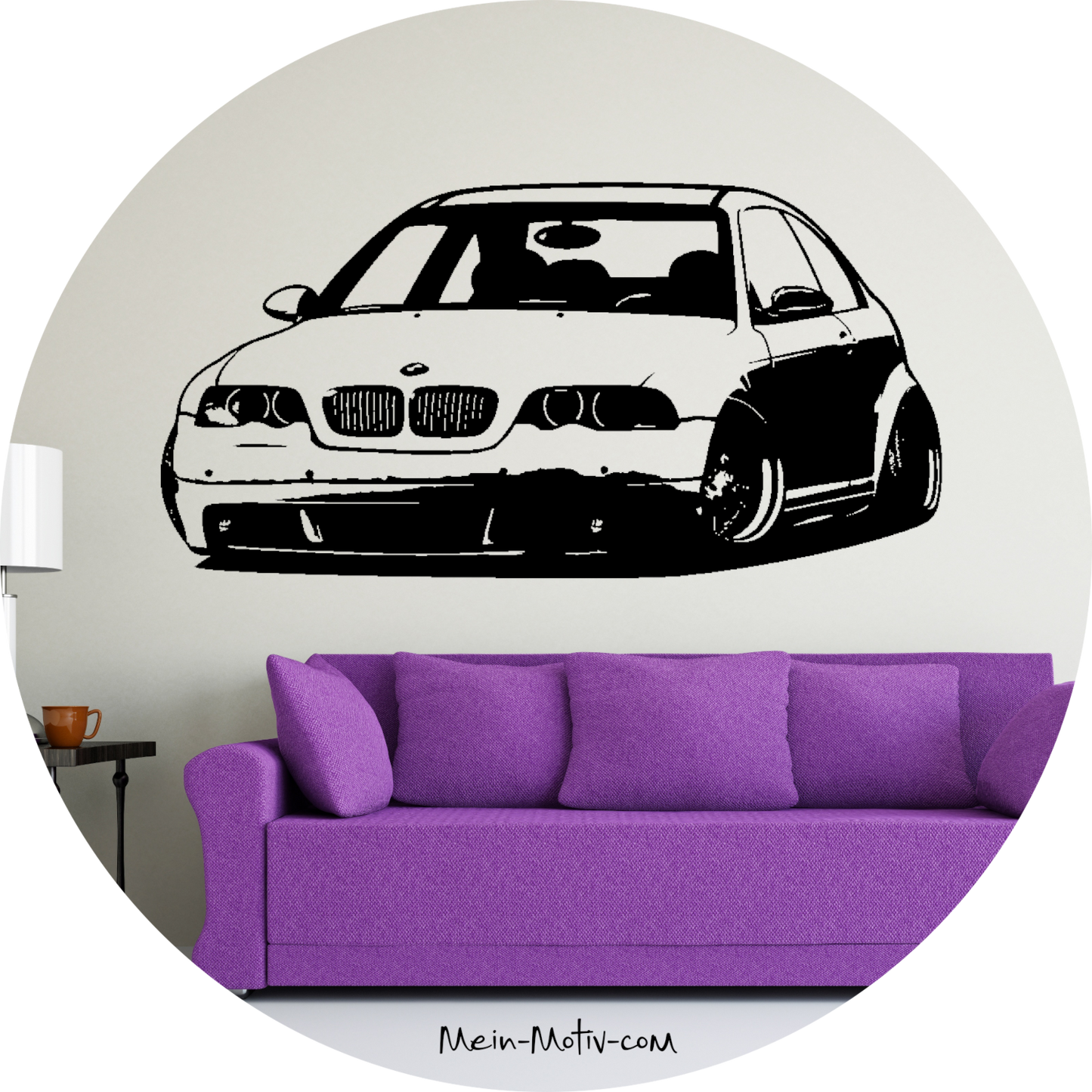 Wandtattoo BMW M3 E46