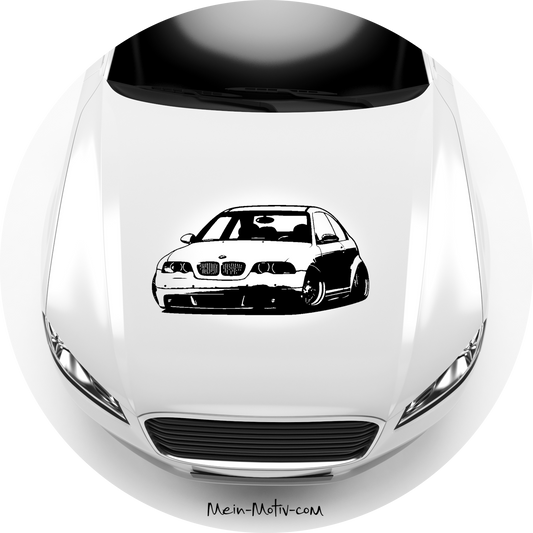 Autoaufkleber BMW M3 E46