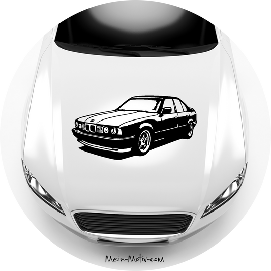 Autoaufkleber BMW E34 M5