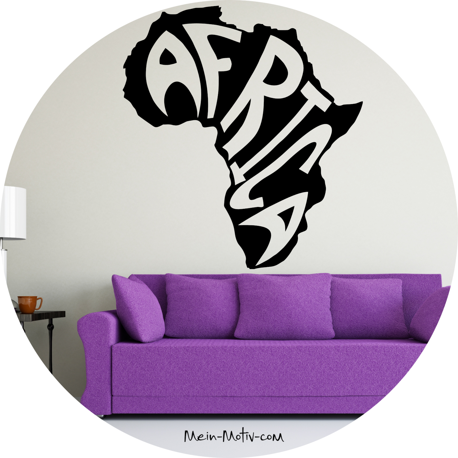 Wandtattoo Afrika