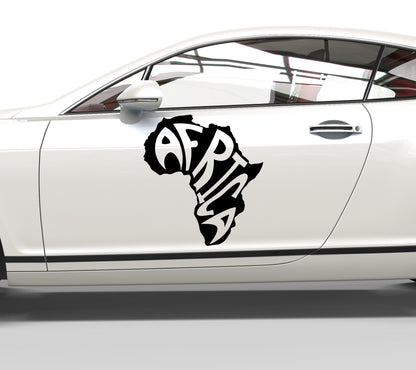 Autoaufkleber Afrika