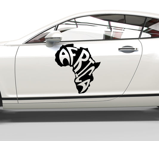 Autoaufkleber Afrika