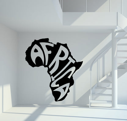 Wandtattoo Afrika