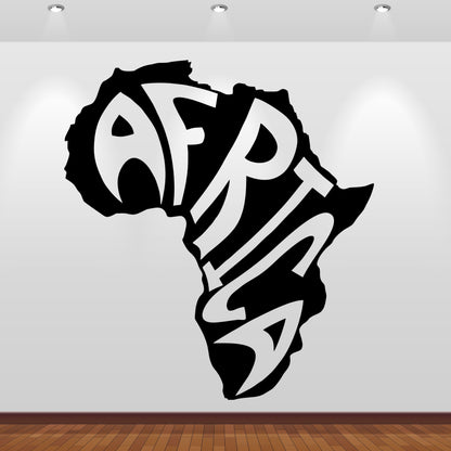 Wandtattoo Afrika