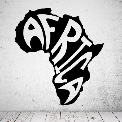 Wandtattoo Afrika