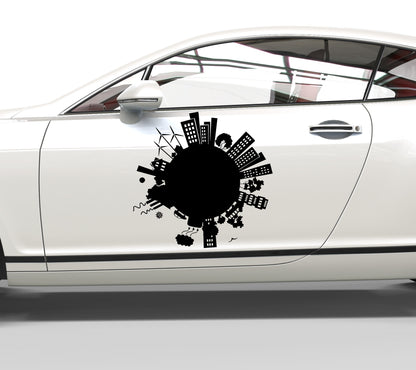Autoaufkleber Umwelt