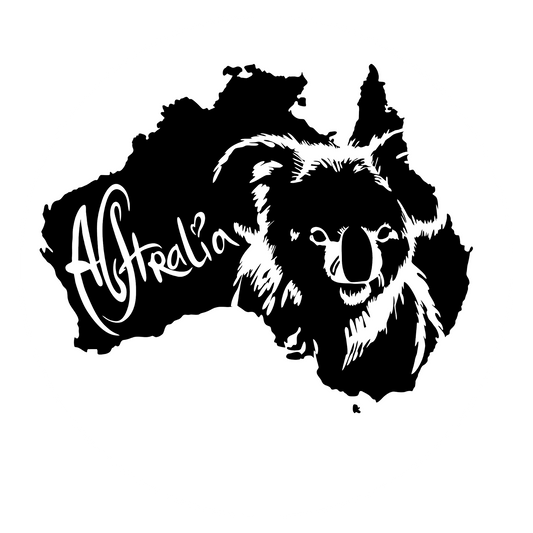 Autoaufkleber Australia Koala