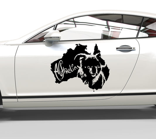 Autoaufkleber Australia Koala