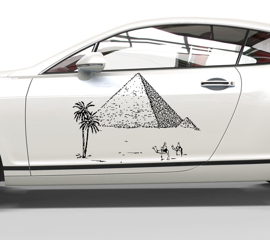 Autoaufkleber Ägypten Pyramiden
