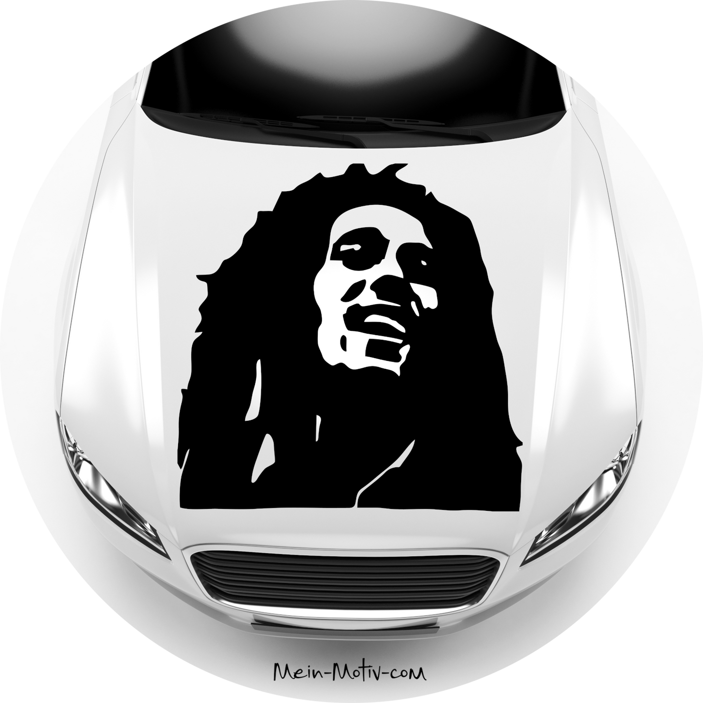 Autoaufkleber Bob Marley