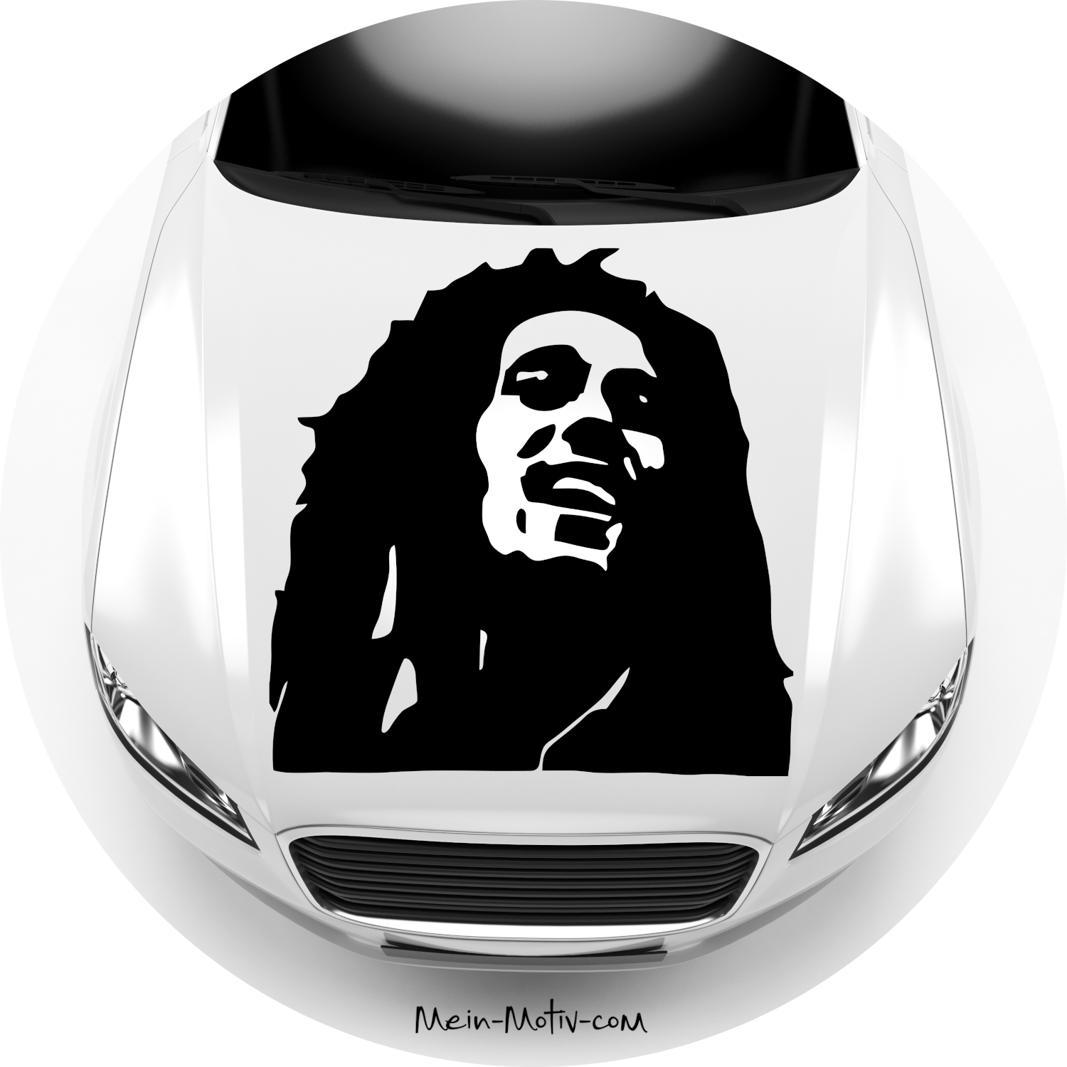 Autoaufkleber Bob Marley