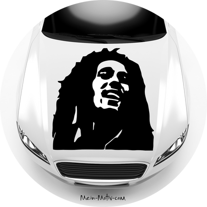 Autoaufkleber Bob Marley