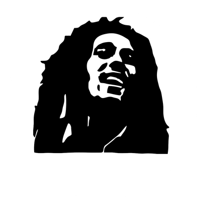 Autoaufkleber Bob Marley