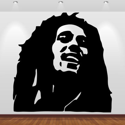 Wandtattoo Bob Marley