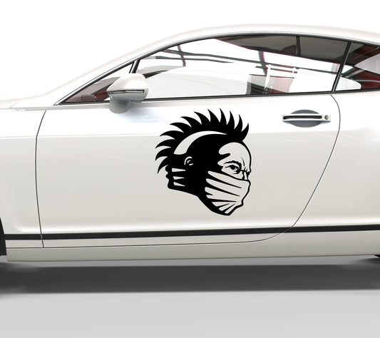 Autoaufkleber Punk