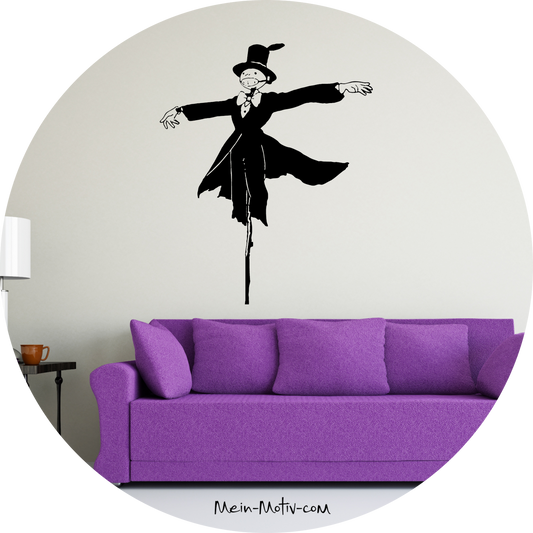 Wandtattoo Das Wandelnde Schloss - Rübe die Vogelscheuche