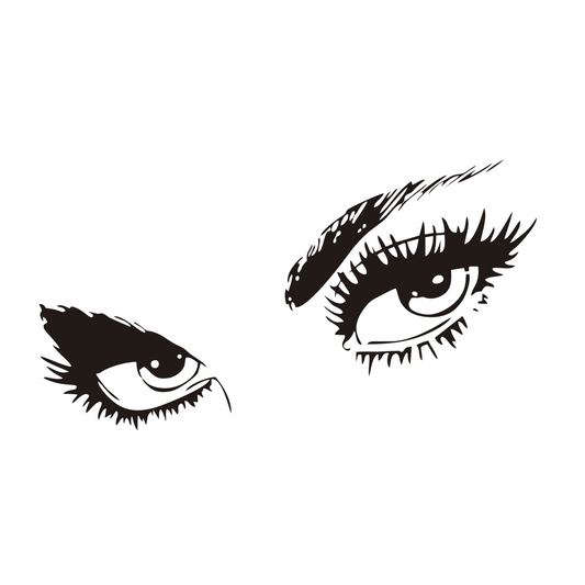 Autoaufkleber Sexy Eyes
