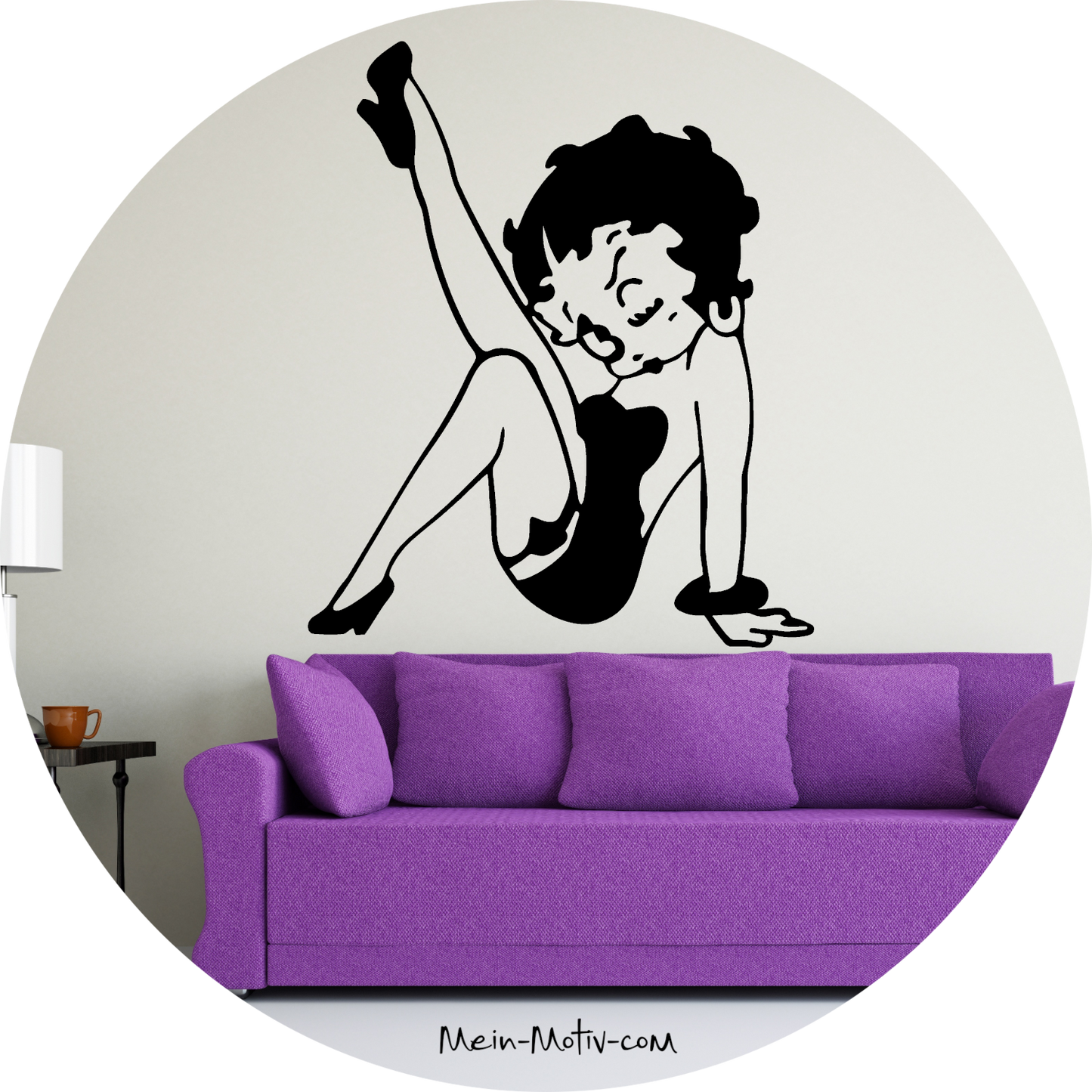 Wandtattoo Betty Boop