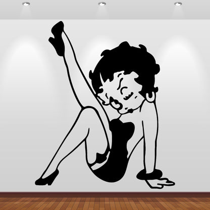 Wandtattoo Betty Boop
