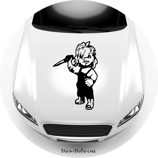 Autoaufkleber Chucky