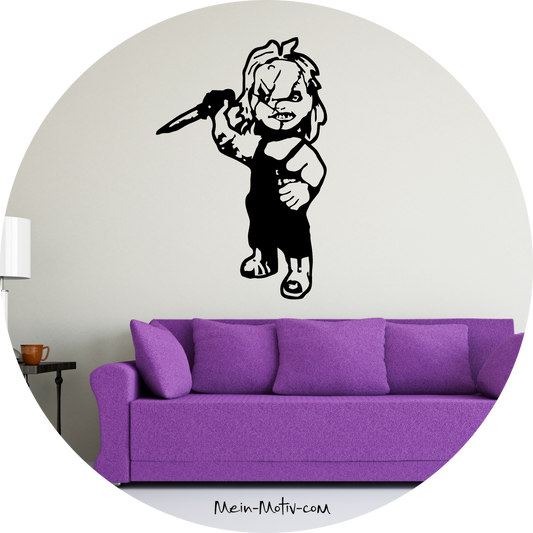 Wandtattoo Chucky