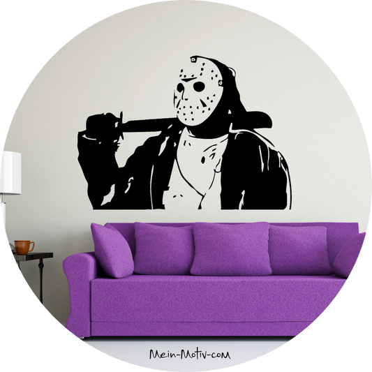 Wandtattoo Jason Voorhees