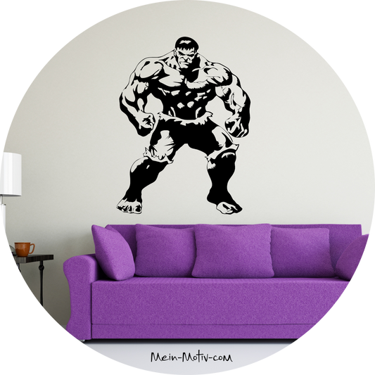Wandtattoo Hulk