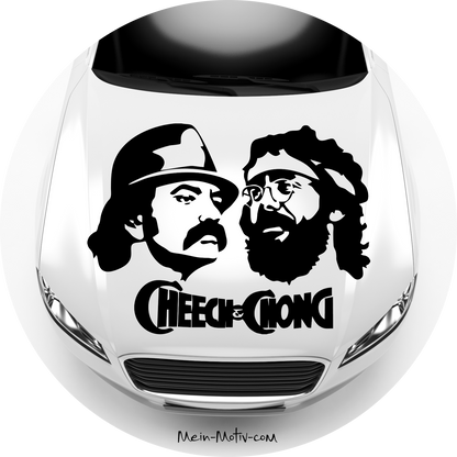 Autoaufkleber Cheech & Chong
