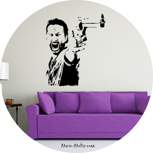 Wandtattoo TWD - Rick