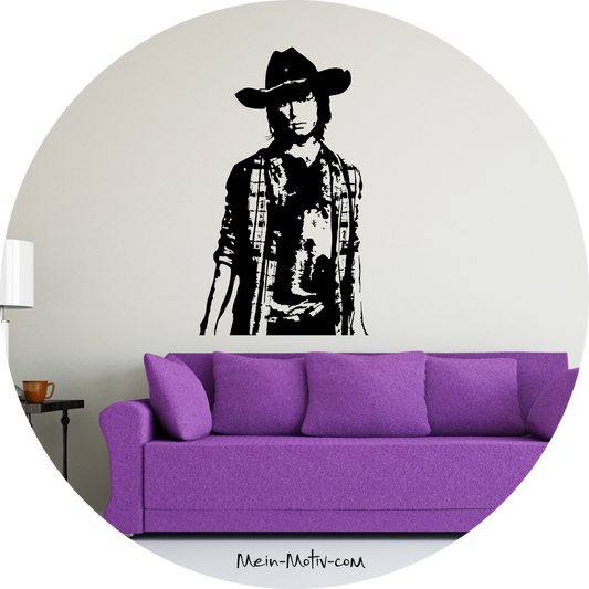 Wandtattoo TWD - Carl