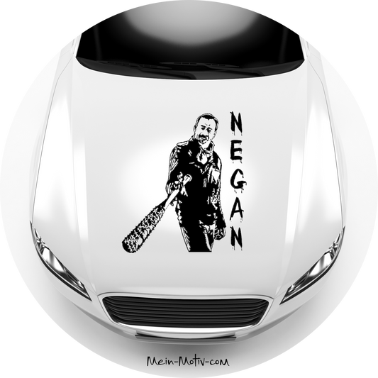 Autoaufkleber TWD - Negan - Jeffrey Dean Morgan