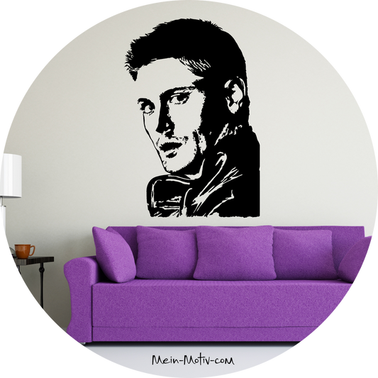 Wandtattoo Supernatural - Dean Winchester Portrait