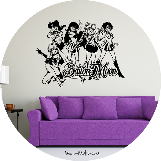 Wandtattoo Sailor Moon