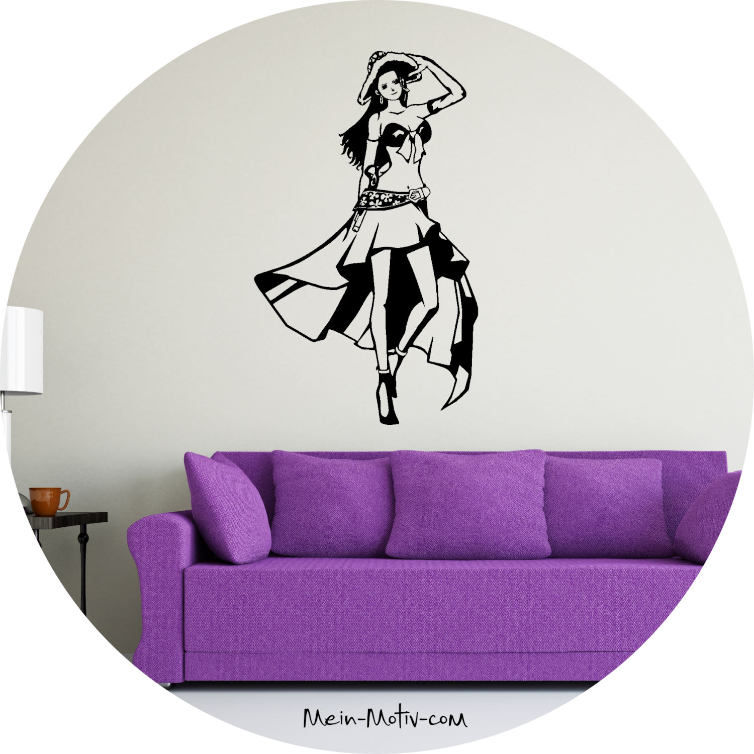 Wandtattoo One Piece Nico Robin