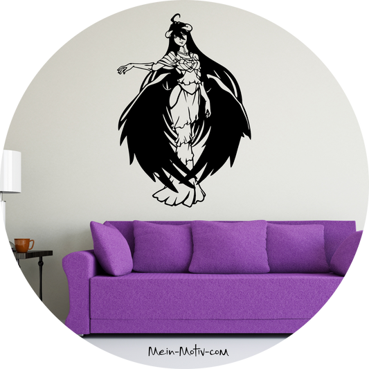 Wandtattoo Overlord Albedo