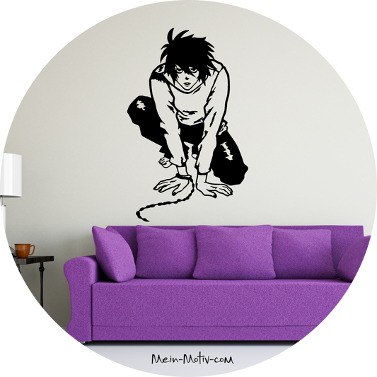 Wandtattoo Death Note Render