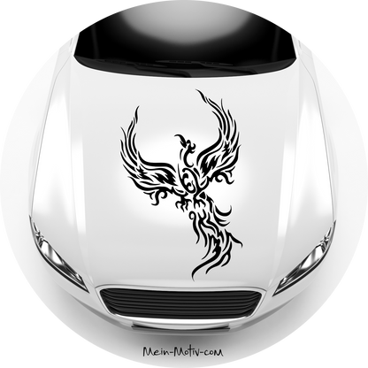 Autoaufkleber Phoenix Tribal