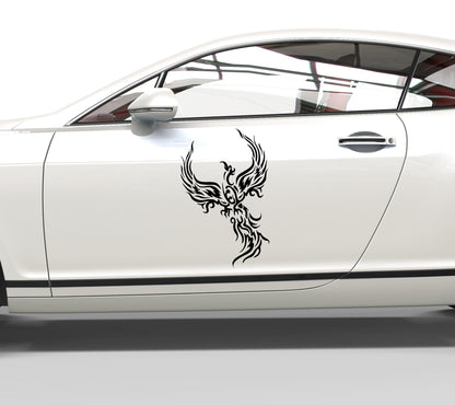 Autoaufkleber Phoenix Tribal