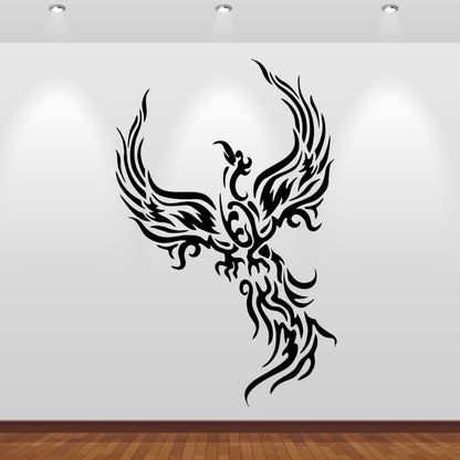 Wandtattoo Phoenix Tribal