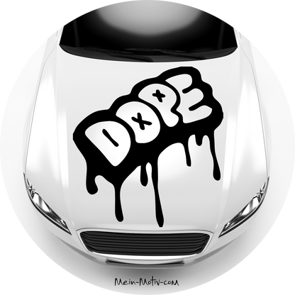 Autoaufkleber Dope