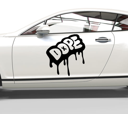 Autoaufkleber Dope