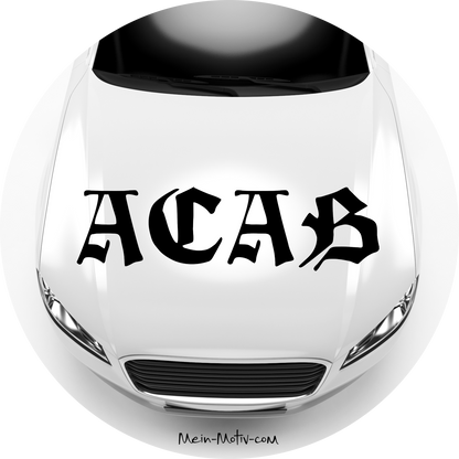 Autoaufkleber ACAB