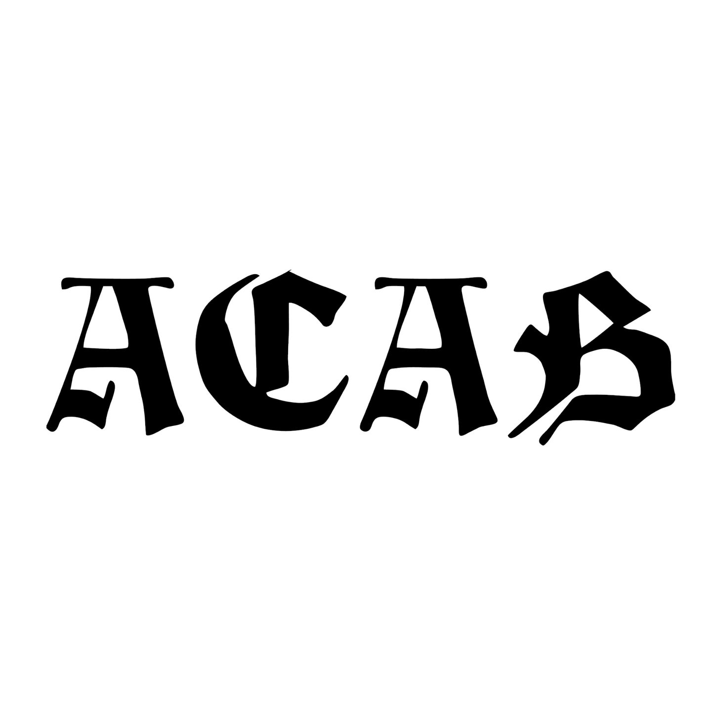 Autoaufkleber ACAB