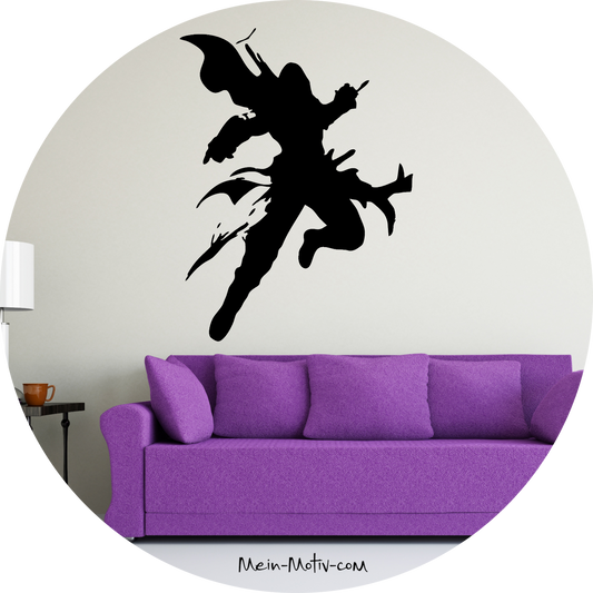 Wandtattoo Assassin